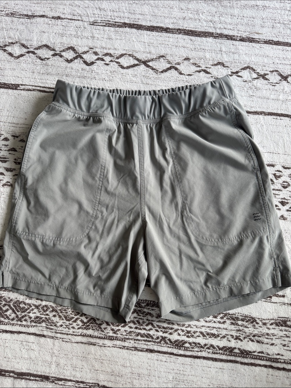 Free Fly Light Gray Athletic Shorts